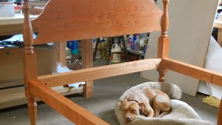 Acorn Bed Building Process by Doucette and Wolfe Furniture Makers [upl. by Illah]