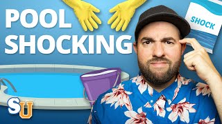 How To SHOCK a Swimming POOL [upl. by Willie75]