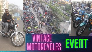 VINTAGE BIKERS MEETUPCHENNAI BESANT NAGAR [upl. by Ahsienal384]