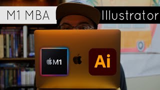 Can Adobe Illustrator Run on M1 Macbook Air [upl. by Legim133]