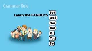 FANBOYS Coordinating Conjunctions [upl. by Enair]