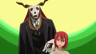 Mahoutsukai no Yome Episode 6 Funny Moment  Subtitle Indonesia [upl. by Cam556]