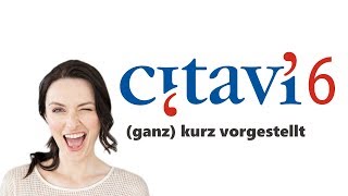 Citavi 6 … ganz kurz vorgestellt [upl. by Tristan116]