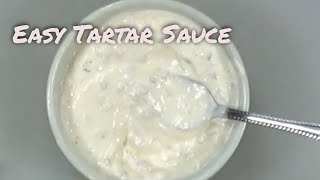 Easy Tartar Sauce Recipe  MOLCS Easy Recipes [upl. by Greenes646]