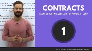 How to Approach a Contract Law Fact Pattern Introduction to Contracts [upl. by Gusella]