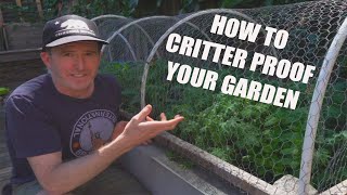 HOW TO CRITTER PROOF YOUR URBAN GARDEN [upl. by Ehr]