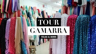 TOUR GAMARRA  Donde comprar telas y accesorios [upl. by Xylina]