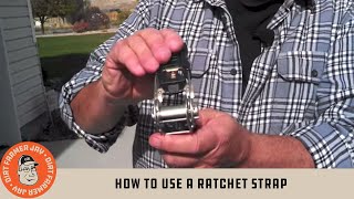 How to use a Ratchet Strap [upl. by Merete]