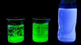 Fluorescencia EXPERIMENTOS [upl. by Atsirtal510]