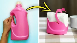 25 AWESOME DIYS FROM PLASTIC BOTTLES [upl. by Kacey659]