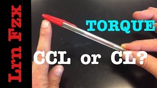 Clockwise vs Counterclockwise Torque Direction [upl. by Danice229]