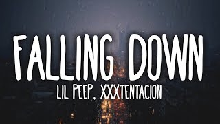 Lil Peep XXXTENTACION  Falling Down Clean  Lyrics [upl. by Yarazed]