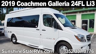 New 2021 Coachmen Galleria 24A 4Wheel Drive Class B RV  Li3 Battery Package [upl. by Bred562]