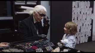 Mademoiselle C  quotVisiting Karl Lagerfeldquot  Official Clip [upl. by Frankel278]