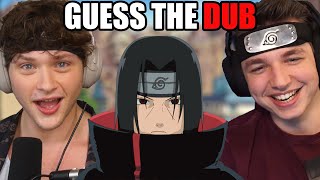 GUESS THE NARUTO DUB VOICE CHALLENGE ft IShinobi [upl. by Chastain]