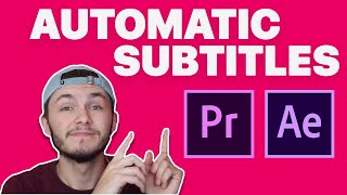 Auto Subtitles plugin for Premiere Pro amp After Effects [upl. by Tuttle]