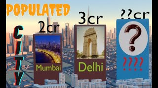 Most Populated Cities In INDIA  Top 50 cities  2024 [upl. by Camila]