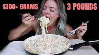 Mafaldine Alfredo  Best Alfredo Sauce Recipe EVER  Mukbang [upl. by Murial]