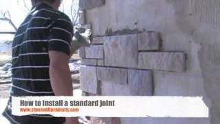 How to Install Stone Veneer  Stone Master Molds Inc [upl. by Enirak]