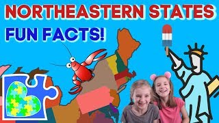 Northeast USA Fun Facts  Geography Quiz  New England Facts [upl. by Daraj]