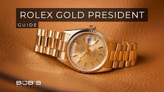 Yellow Gold Rolex DayDate Ultimate Guide [upl. by Castora]