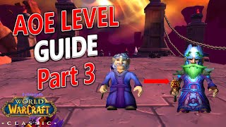 WoW Classic  How to AOE Level a Mage FAST Alliance 2232 [upl. by Goodspeed644]