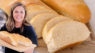 Homemade French Bread Recipe [upl. by Laersi661]