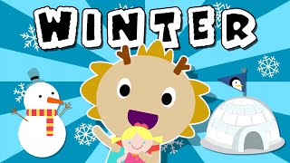 WINTER ♫  Seasons Song  Wormhole Learning  Songs For Kids [upl. by Luane]