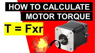 How to Calculate Motor Torque [upl. by Andel]