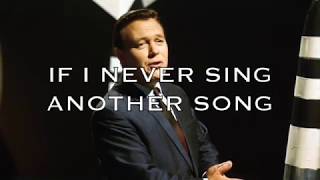 IF I NEVER SING ANOTHER SONG by Matt Monro with lyrics [upl. by Schluter]