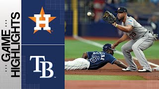 Astros vs Rays Game Highlights 42523  MLB Highlights [upl. by Kaye]