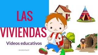 Las viviendas videos educativos para niños [upl. by Xuaegram]