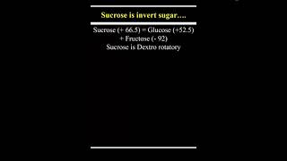 Sucrose Invert Sugar [upl. by Hew]