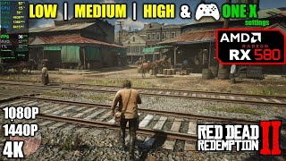 RX 580  Red Dead Redemption 2  Retested in 2021 optimized [upl. by Sternlight481]