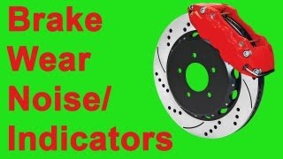 Brake Wear Indicator Noise Scraping Sound Acura TSX [upl. by Stalder621]