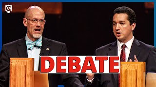 DEBATE  Can a Christian Lose Their Salvation  Trent Horn vs Dr James R White [upl. by Reivaj784]