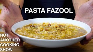 creamy PASTA E FAGIOLI the Italian way [upl. by Ehcadroj]