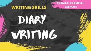 Diary entry writing how to write in english [upl. by Cacilia]