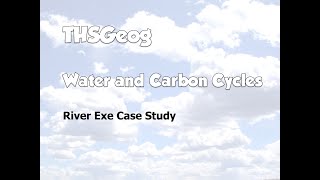 River Exe Case Study [upl. by Terrab934]