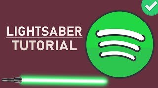 Spotify  How To Get Lightsaber Music Bar [upl. by Carmelia]