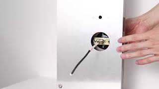 installation tutorial for the digital smart lock M26 [upl. by Libbna]