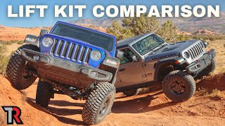 The Ultimate Jeep Wrangler Lift Kit Comparison – Install amp Measurements [upl. by Gemoets]