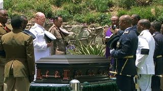 Nelson Mandela laid to rest in Qunu [upl. by Eedyaj740]