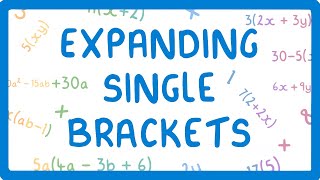 GCSE Maths  How to Expand Single Brackets 35 [upl. by Aubree615]