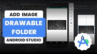 How To Add an Image to the Drawable Folder in Android Studio  Android Studio Tutorial [upl. by Cybil]