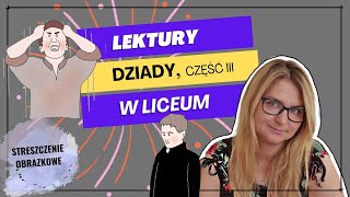 Dziady część III  streszczenie obrazkowe dla liceum [upl. by Abbott]