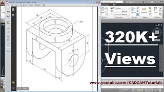 How to draw Isometric Drawing in AutoCAD [upl. by Ferris]