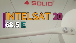 IntelSat20 685°E C Band  Coverage Info  Dish Setting  Channel List [upl. by Charlotte77]