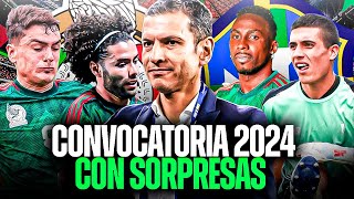 ASÍ SERÁ la PRIMERA CONVOCATORIA del 2024 de la SELECCIÓN MEXICANA [upl. by Louanna]