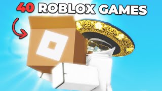 40 ROBLOX Games to Play when Youre Bored [upl. by Artema]